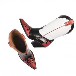 TORAL MULTICOLORED METALLIC BOOTS