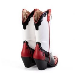 TORAL MULTICOLORED METALLIC BOOTS