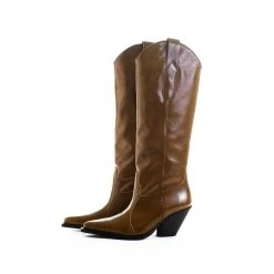 TORAL ATACAMA LEATHER KNEE-HIGH BOOTS