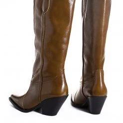 TORAL ATACAMA LEATHER KNEE-HIGH BOOTS
