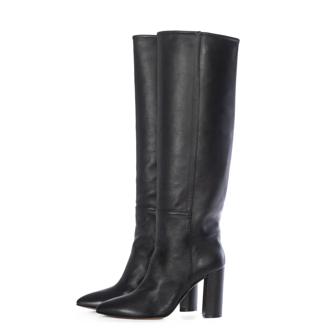 Bestsellers TORAL BLACK LEATHER BOOTS 5 Bestsellers TORAL BLACK LEATHER BOOTS