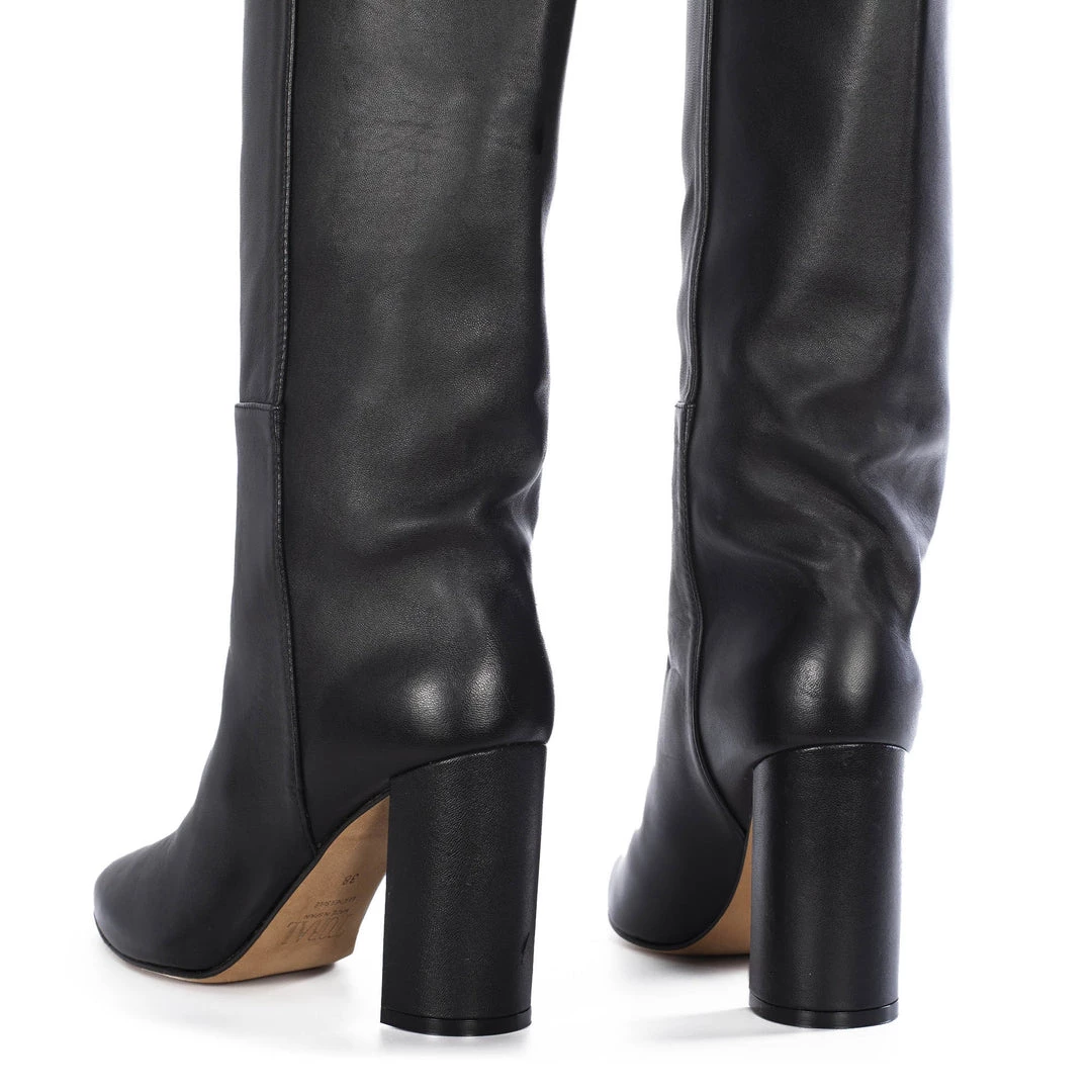 Bestsellers TORAL BLACK LEATHER BOOTS 4 Bestsellers TORAL BLACK LEATHER BOOTS