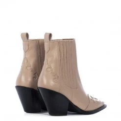 TORAL SAND LEATHER ANKLE BOOTS 8 TORAL SAND LEATHER ANKLE BOOTS
