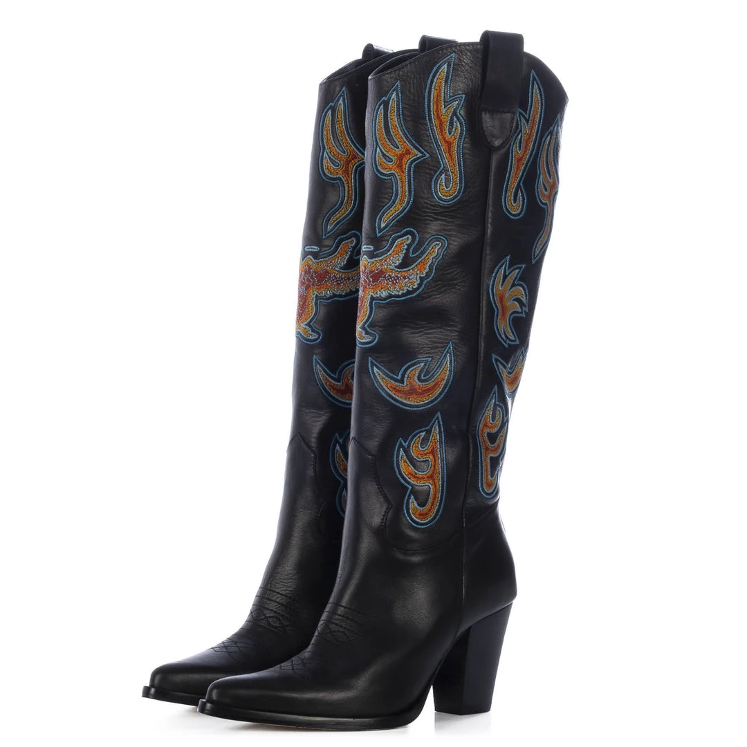 Toral TORAL X GUIZIO ANGELS WITH ME BOOTS IN BLACK 1 Toral TORAL X GUIZIO ANGELS WITH ME BOOTS IN BLACK