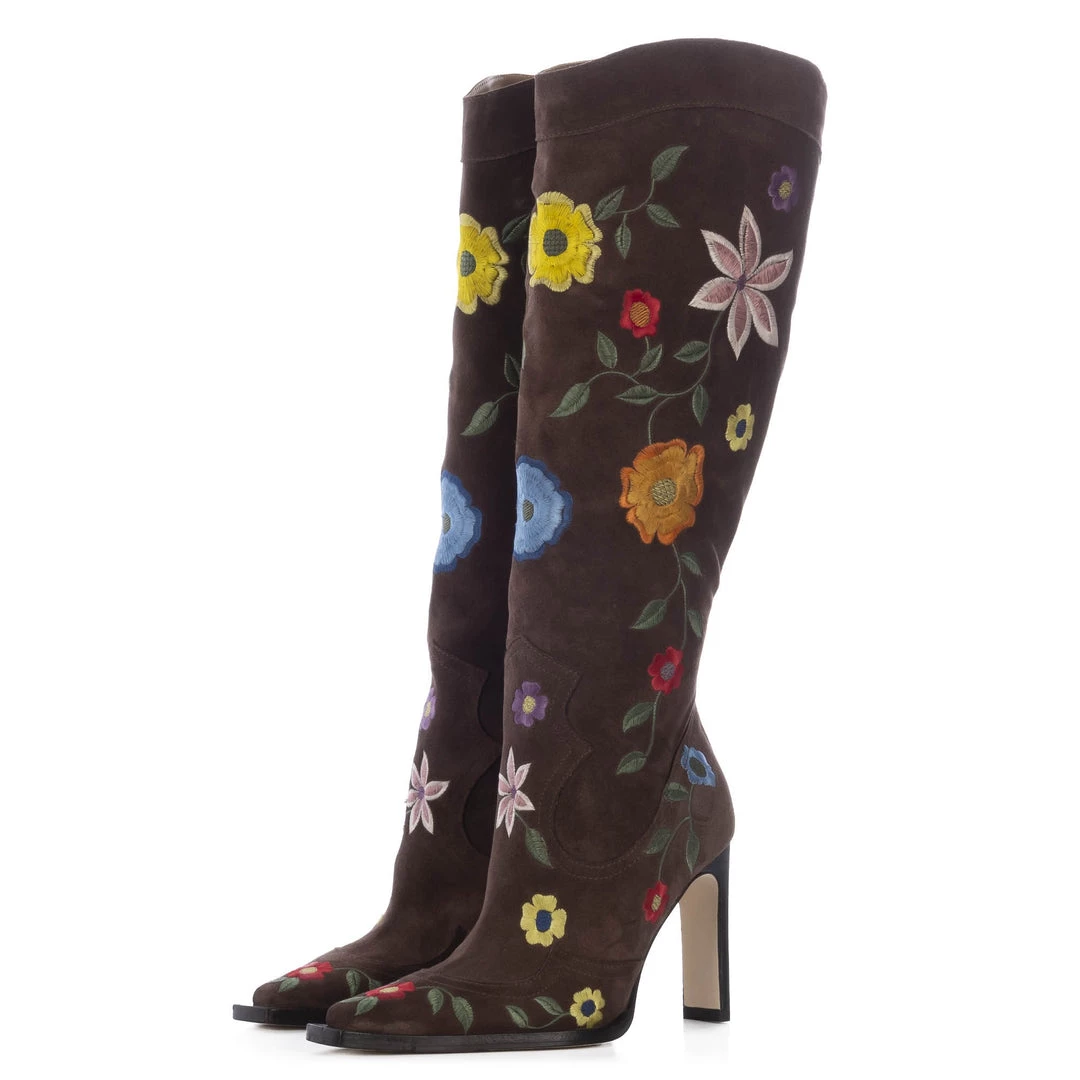 Toral ETERNAL MEADOW BOOTS IN BROWN 1 Toral ETERNAL MEADOW BOOTS IN BROWN