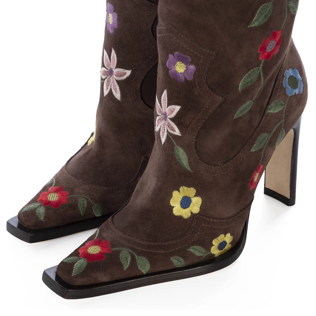 Toral ETERNAL MEADOW BOOTS IN BROWN 8 Toral ETERNAL MEADOW BOOTS IN BROWN