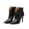 TORAL BLACK LEATHER ANKLE BOOTS Bestsellers