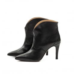 TORAL BLACK LEATHER ANKLE BOOTS Bestsellers