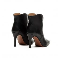 TORAL BLACK LEATHER ANKLE BOOTS Bestsellers