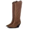 Toral BISCOTTO MOCK CROC NOBUK TALL BOOTS
