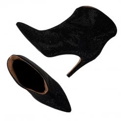 Toral BLACK ANKLE BOOTS WITH STRASS