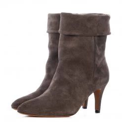 Toral GREY SUEDE ANKLE BOOTS