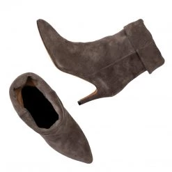 Toral GREY SUEDE ANKLE BOOTS