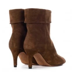 Toral BROWN SUEDE ANKLE BOOTS