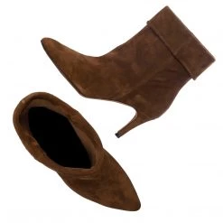 Toral BROWN SUEDE ANKLE BOOTS