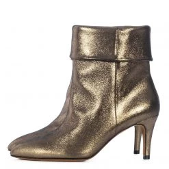 Toral METALLIC GOLD ANKLE BOOTS