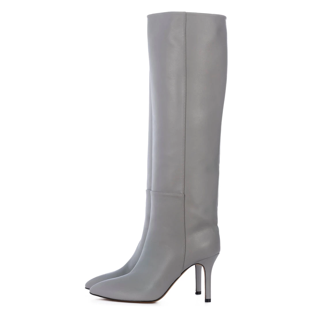 Toral AURA GREY-COLORED TALL BOOTS 3 Toral AURA GREY-COLORED TALL BOOTS