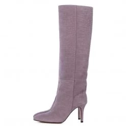 Toral AURA LILA MOCK CROC TALL BOOTS