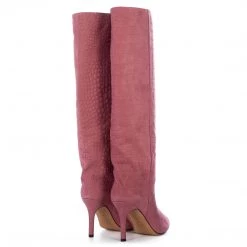 Toral AURA PINK MOCK CROC TALL BOOTS 7 Toral AURA PINK MOCK CROC TALL BOOTS