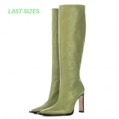 Toral TORAL X GUIZIO FLORECE LEATHER BOOTS IN GIARDINO