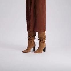 Toral BEZ HAZELNUT SUEDE TALL BOOTS