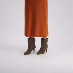 Toral GREY SUEDE ANKLE BOOTS