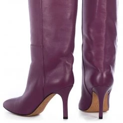 Toral New In AURA VIOLETTO-COLORED TALL BOOTS 7 Toral New In AURA VIOLETTO-COLORED TALL BOOTS